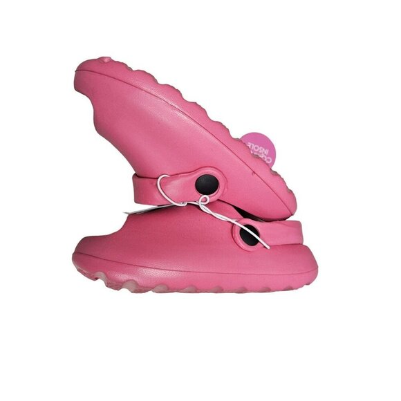 Pink Unicorn Kids Clogs With Comfort‎ Insole Adjustable Strap Slip On Whimsical - Picture 9 of 9